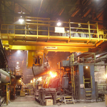 casting bridge crane 125 ton for metallurgy